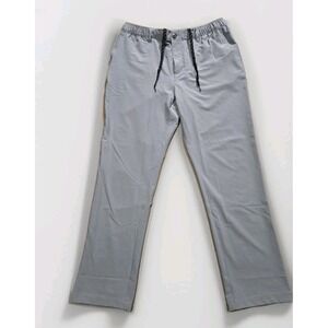Chubbies Everywhere Performance Pants Men's XL Gray Drawstrings Stretch Chino